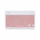 AC TABLET TECLADO LUO LU-BT031 BRANCO/ROSA*