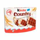 CHOCOLATE KINDER COUNTRY CX 9PCS 211G
