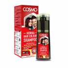 SHAMPOO COSMO HENNA HAIR COLOUR NATURAL BLACK 180ML