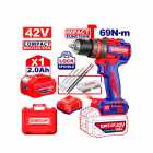 PARAFUSADEIRA IMPACT BATERIA EMTOP ECIDL426981 42V 69MM 2.0AH 