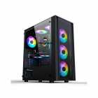 GABINETE MARVO SCORPION CA-123 GAMING BLACK