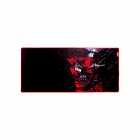 MOUSEPAD MARVO SCORPION NOOB GAMING PRETO VERMELHO 