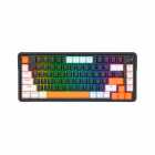 TECLADO USB GAMER REDRAGON LANDSHAKER K714BWO-RGB PRETO 