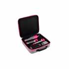 KIT ESCOBA SECADORA QUANTA QTKCS9000 GREY PINK +SECADOR 127V/1200W