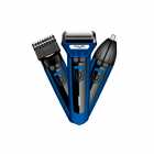 BARBEADOR DALING DL-9009 3EM1 PRETO AZUL 