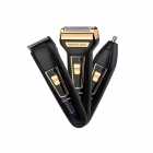 BARBEADOR DALING DL-9500 3EM1 PRETO GOLD 