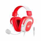 FONE COM MICROFONE HAVIT GAMINOTE H2002D 3.5MM VERMELHO BRANCO 