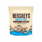 BISCOITO HERSHEY'S COOKIES'N'CREME DIPPED PRETZELS 240G