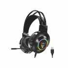 FONE CON MICROFONE SATELLITE AE-302 PRETO