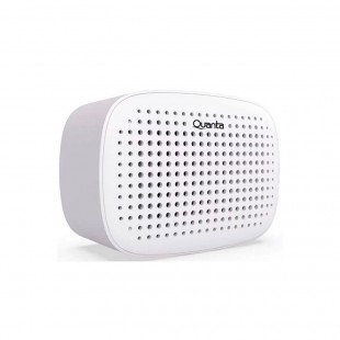 SPEAKER QUANTA PORTATIL QTSTB-01 BT/LED/3W/BRANCO