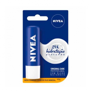 PROTETOR LABIAL NIVEA ORIGINAL CARE 4.8GRS