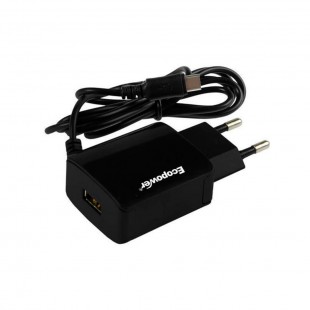  CELULAR CARREGADOR ECOPOWER EP-7033 C/CABO/V8/1USB PRETO