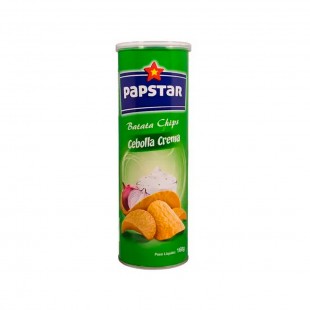 BATATA PAPSTAR QUEIJO E CEBOLA 160G