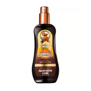 BRONZEADOR AUSTRALIAN GOLD DARK TANNING ACCELERATOR SPRAY 237ML