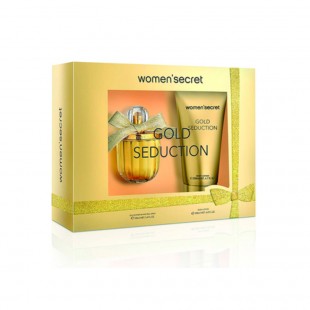 WOMEN SECRET GOLD SEDUCTION KIT FEM 100ML EDP+BODY 200ML