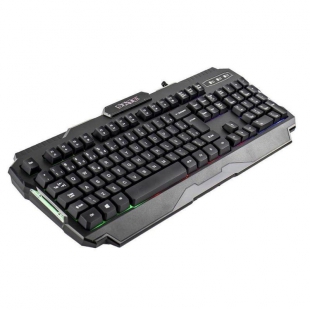 TECLADO USB SATELLITE AK-837 MULTIMEDIA RGB PORTUGUES