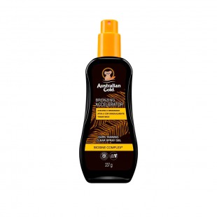 BRONZEADOR AUSTRALIAN GOLD ACCELERATOR SPRAY GEL CLEAR 237ML