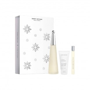ISSEY MIYAKE L'EAU D'ISSEY KIT FEM 100ML EDT+10ML+BODY 50ML