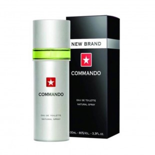 PERFUME NEW BRAND COMMANDO MEN 100ML EDT