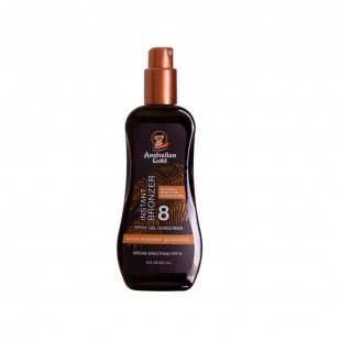 BRONZEADOR AUSTRALIAN GOLD SPRAY GEL SPF8 WITH INSTANT BRONZER 237ML