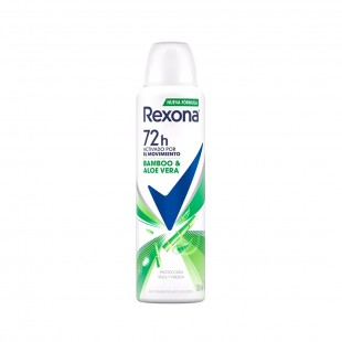 DESODORANTE REXONA AEROSOL BAMBOO Y ALOE VERA FEM 150ML