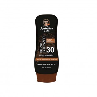 BRONZEADOR AUSTRALIAN GOLD LOTION GEL SPF30 WITH INSTANT BRONZER 237ML