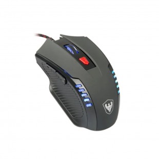 MOUSE USB SATELLITE A-90 PRETO GAMING 6 BOTÕES