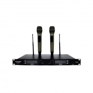 MICROFONE WIR ECOPOWER EP-M205 2MIC UHF