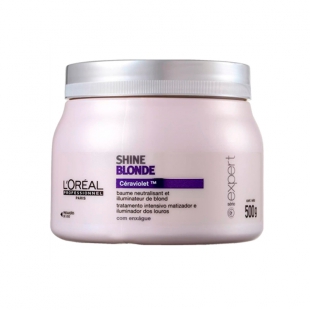MÁSCARA LOREAL EXPERT SHINE BLONDE CERAVIOLET 500GR BRASIL