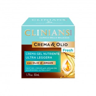 CREME FACIAL CLINIANS CREMA & OLIO FRESH OLIO DI ARGAN 50ML