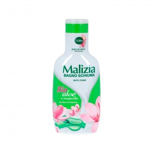 SABONETE LIQUIDO MALIZIA BIO ALOE E MAGNOLIA 1L