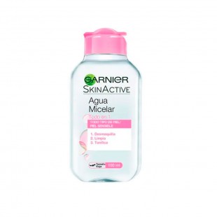 AGUA MICELLAR GARNIER SKIN ACTIVE TODO EM 1 ROSTO LABIOS OLHOS 100ML