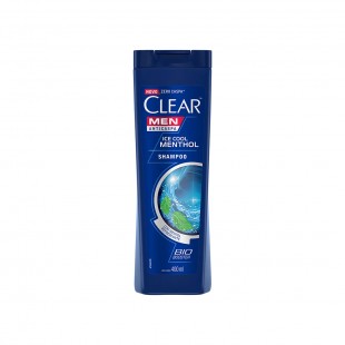 SHAMPOO CLEAR MEN ANTICASPA ICE COOL MENTHOL 400ML