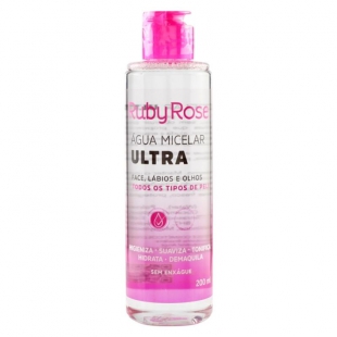 AGUA MICELLAR RUBY ROSE ULTRA TODOS TIPOS DE PELE HB-304 200ML