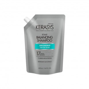 SHAMPOO KERASYS SCALP DEEP CLEANSING ANTI-DANDRUFF 500ML REFIL