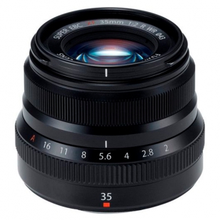 ACESSORIO CAMERA FUJIFILM LENTE FUJINON XF35MMF2 R WR PRETO