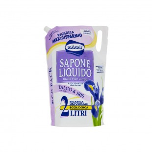 SABONETE LIQUIDO MILMIL LIQUID SOAP TALCO & IRIS 2L