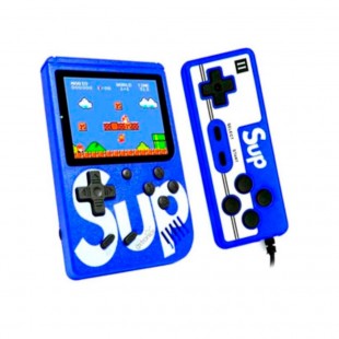 GAME SUP GAME BOX PLUS 400 IN 1 COM CONTROLE AZUL