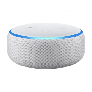 SPEAKER AMAZON ECHO DOT ALEXA 3GN BT SANDSTONE WHITE BRANCO