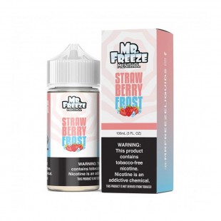 JUICE VAPE E.LIQUID MR FREEZE MENTHOL STRAW FROST 3MG 100ML