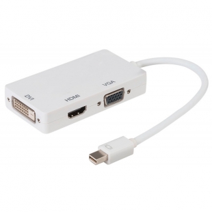 ADAPTADOR MINI DP PARA VGA HLD BRANCO