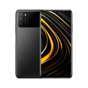 CELULAR XIAOMI GLOBAL POCO M3 4+128GB POWER BLACK 6.53
