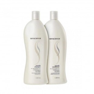 KIT SENSCIENCE SMOOTH SHAMPOO+COND 1LT