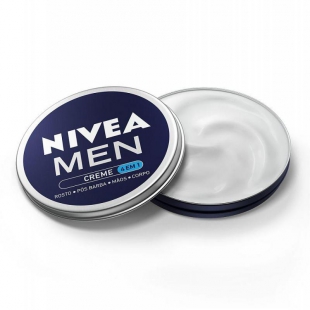 CREME PARA MAOS CORPO ROSTO NIVEA MEN LATA 75ML