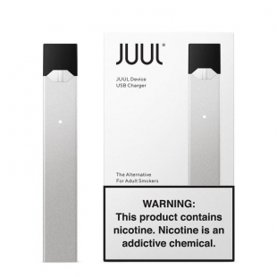 VAPE POD JUUL DEVICE SILVER 015434*