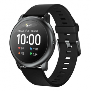 RELÓGIO HAYLOU SOLAR LS05-1 SMARTWATCH BLACK BLUETOOTH VERSÃO 5.0