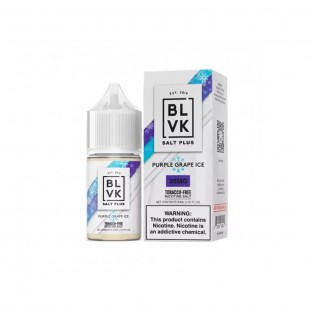 JUICE VAPE E.LIQUID BLVK SALT PLUS PURPLE GRAPE ICE 35MG 30ML