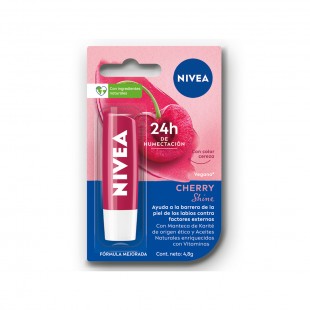 PROTETOR LABIAL NIVEA CHERRY SHINE 4.8GRS