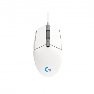 MOUSE USB LOGITECH G203 910-005794 BRANCO