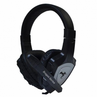 FONE C/ MICROFONE KOLKE KGA-382 CHAMP PRETO GAMING
